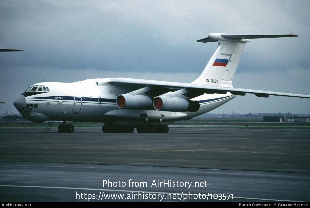 Aircraft Photo of RA-76524 | Ilyushin Il-76T | AirHistory.net #103571