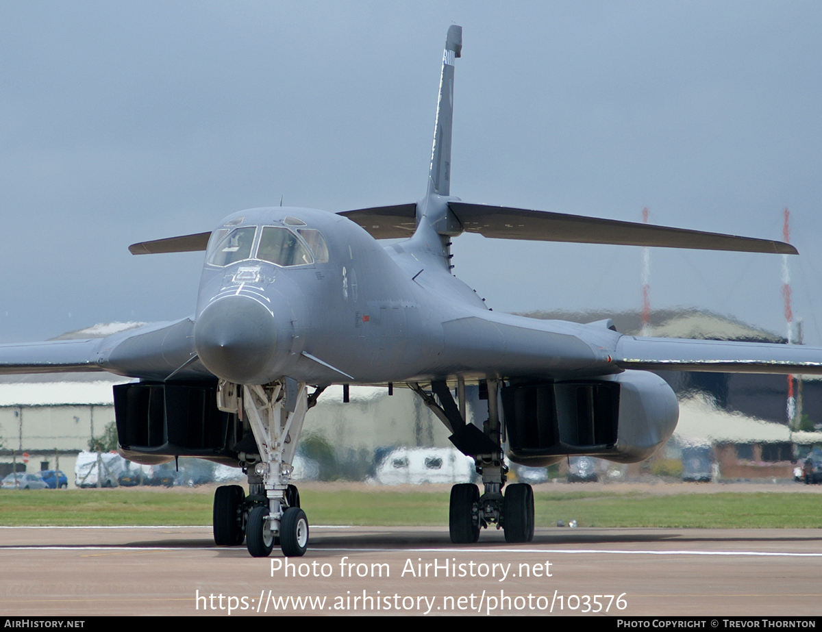 Aircraft Photo of 86-0107 / AF86-107 | Rockwell B-1B Lancer | USA - Air Force | AirHistory.net #103576