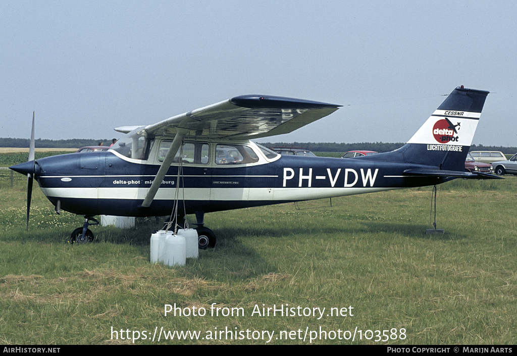 Aircraft Photo of PH-VDW | Reims F172H | Delta-Phot Luchtfotografie | AirHistory.net #103588