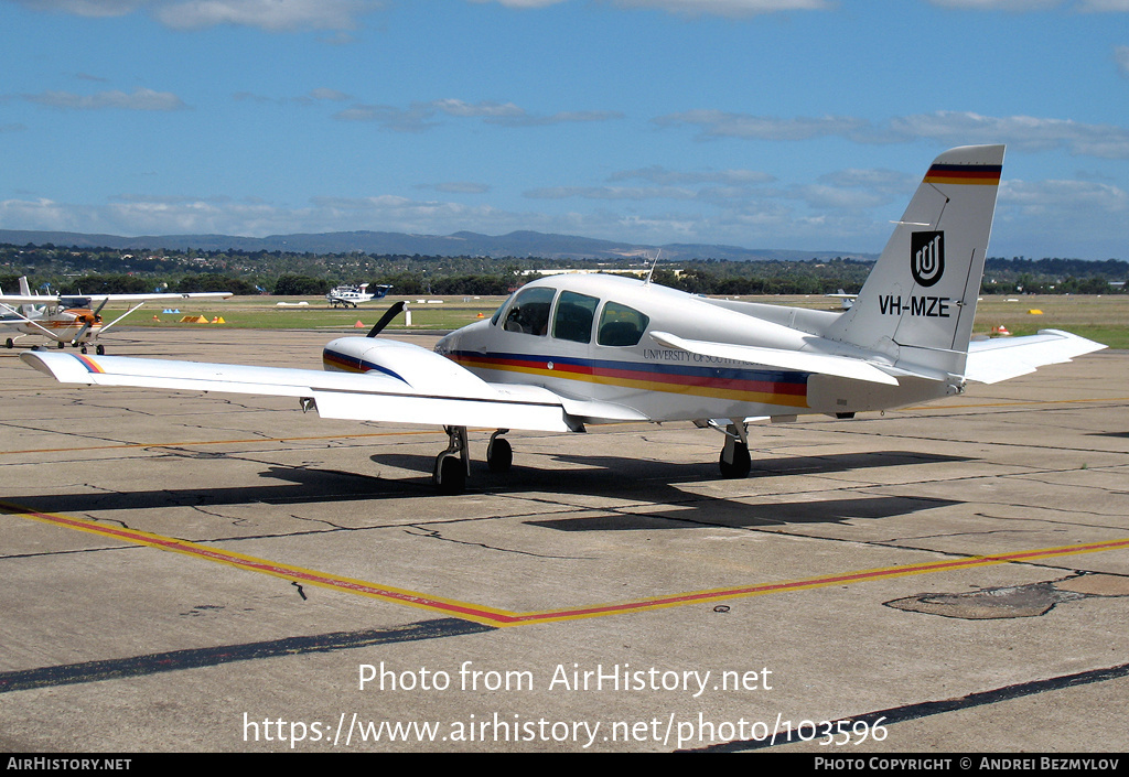 Aircraft Photo of VH-MZE | Gulfstream American GA-7 Cougar | University Of South Australia | AirHistory.net #103596