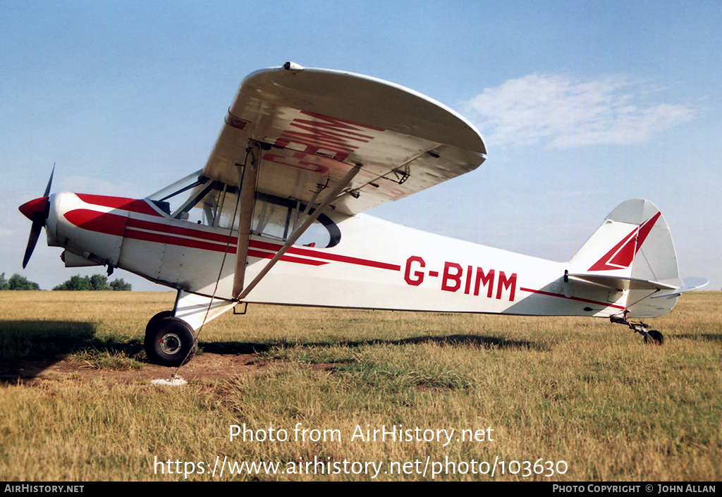 Aircraft Photo of G-BIMM | Piper L-21B Super Cub | AirHistory.net #103630