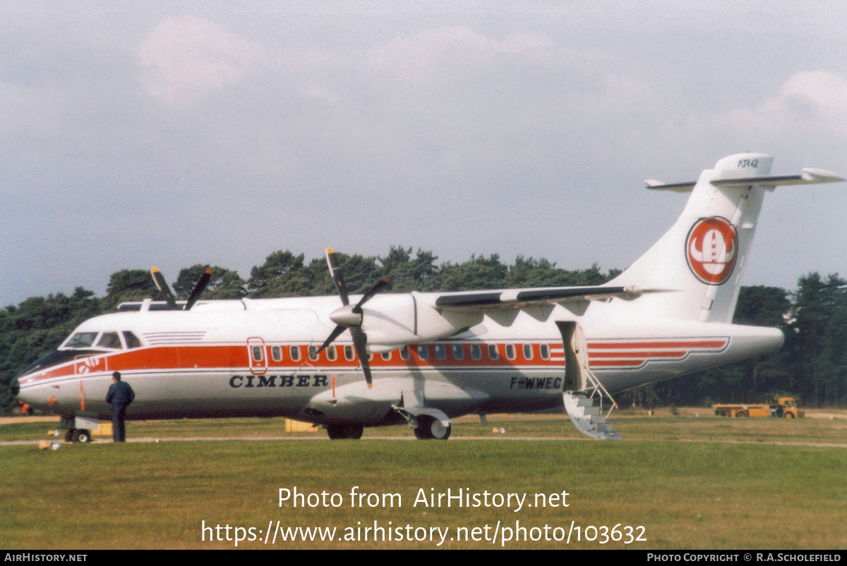 Aircraft Photo of F-WWEC | ATR ATR-42-300 | Cimber Air | AirHistory.net #103632