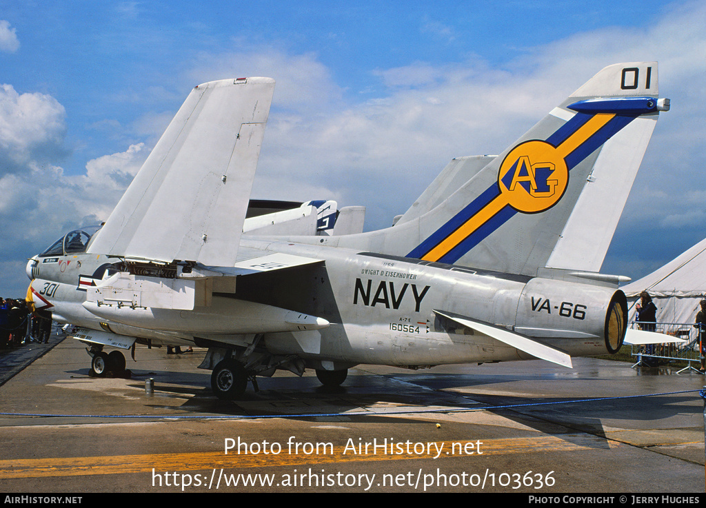 Aircraft Photo of 160564 | Vought A-7E Corsair II | USA - Navy | AirHistory.net #103636