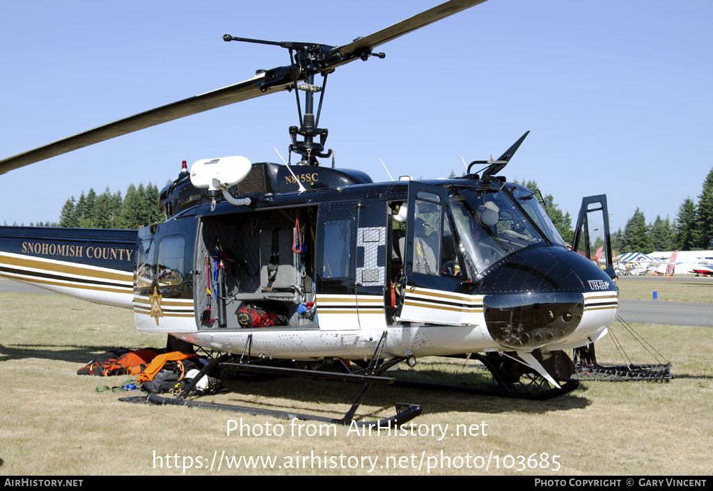 Aircraft Photo of N815SC | Bell UH-1H Iroquois | Snohomish County Sheriff | AirHistory.net #103685