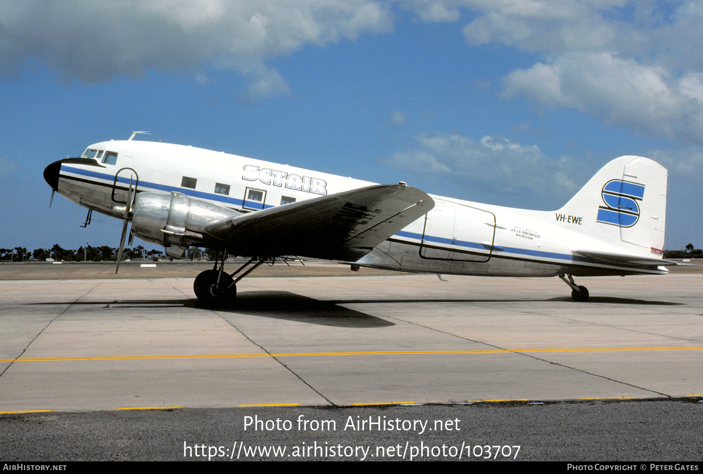 Aircraft Photo of VH-EWE | Douglas C-47 Skytrain | Setair | AirHistory.net #103707