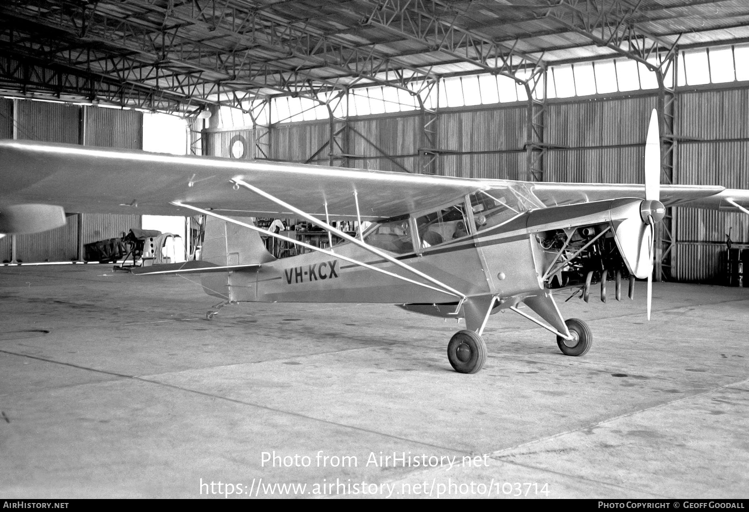 Aircraft Photo of VH-KCX | Auster J-1N Aiglet II | AirHistory.net #103714