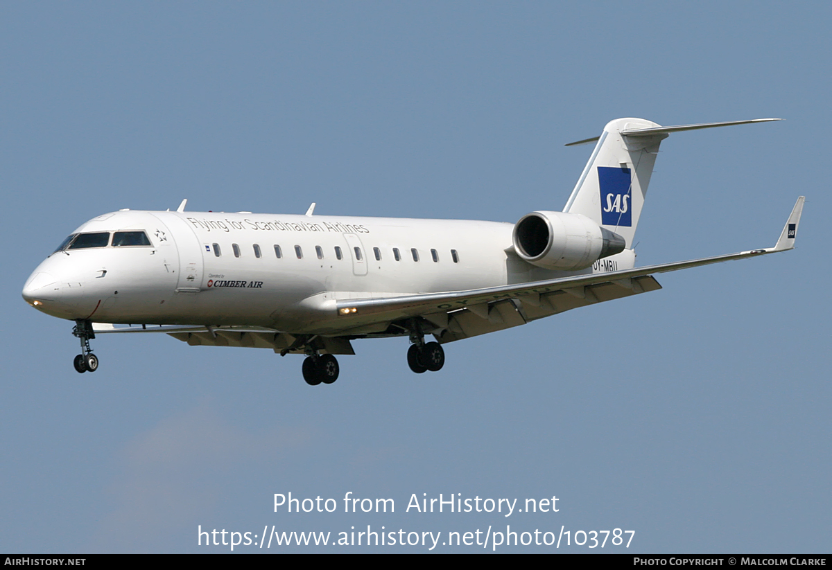 Aircraft Photo of OY-MBU | Bombardier CRJ-200LR (CL-600-2B19) | Scandinavian Airlines - SAS | AirHistory.net #103787