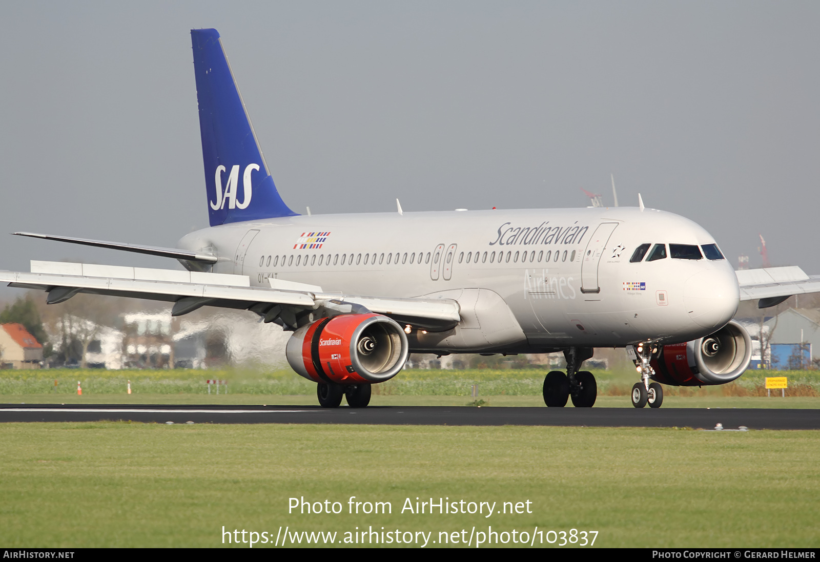 Aircraft Photo of OY-KAT | Airbus A320-232 | Scandinavian Airlines - SAS | AirHistory.net #103837