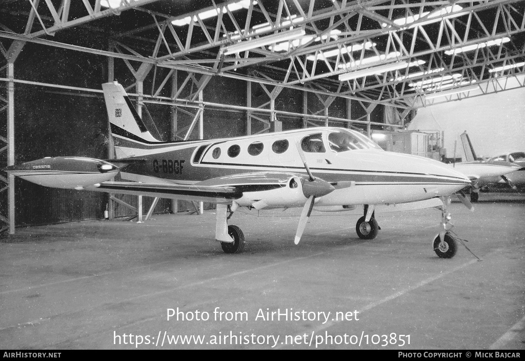 Aircraft Photo of G-BBGF | Cessna 340 | AirHistory.net #103851