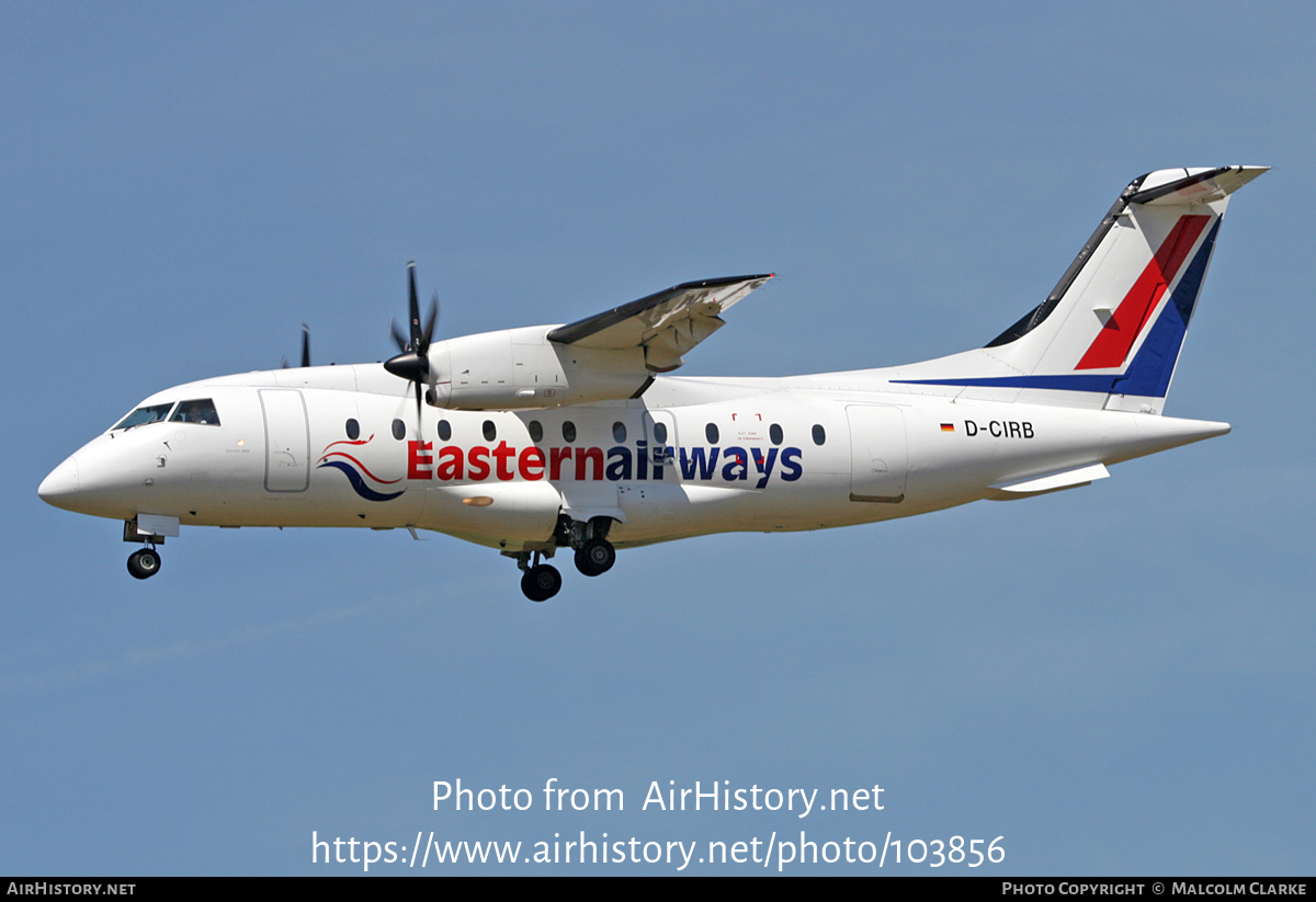 Aircraft Photo of D-CIRB | Dornier 328-110 | Eastern Airways | AirHistory.net #103856