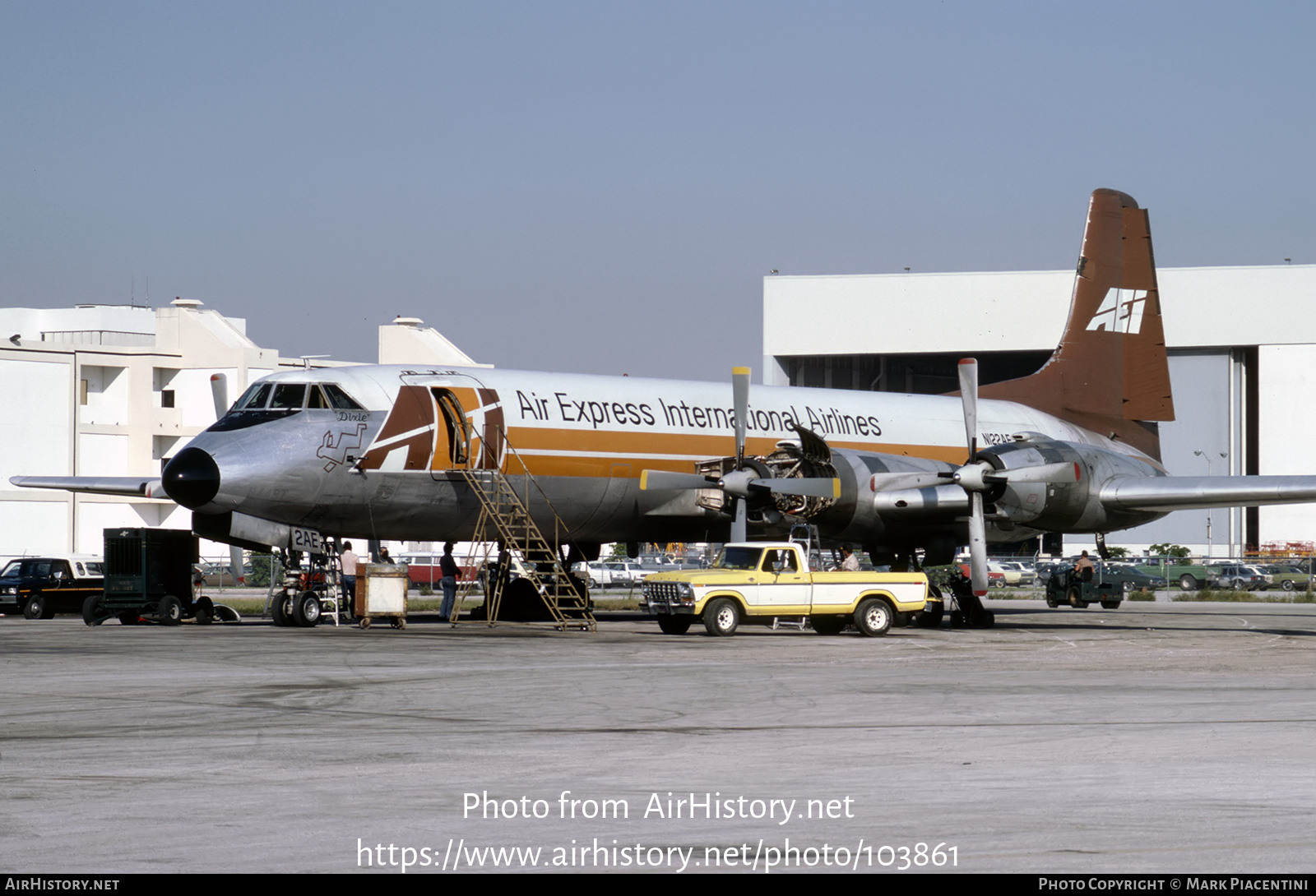 Aircraft Photo of N122AE | Canadair CL-44D4-2 | AEI - Air Express International | AirHistory.net #103861