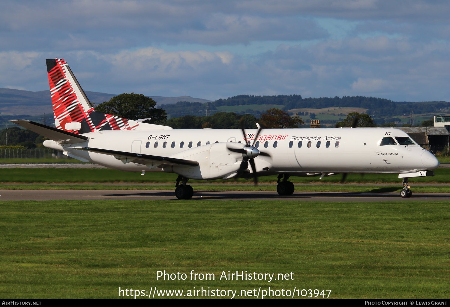 Aircraft Photo of G-LGNT | Saab 2000 | Loganair | AirHistory.net #103947