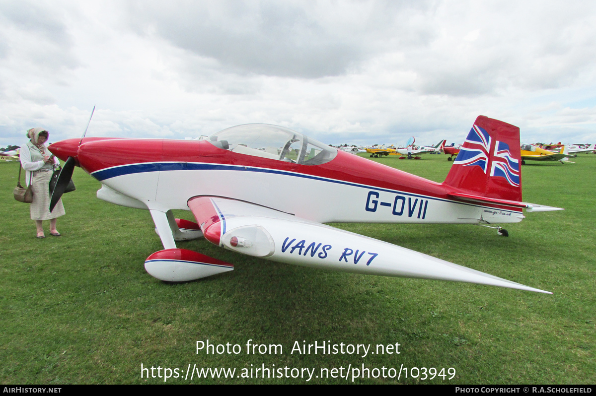 Aircraft Photo of G-OVII | Van's RV-7 | AirHistory.net #103949