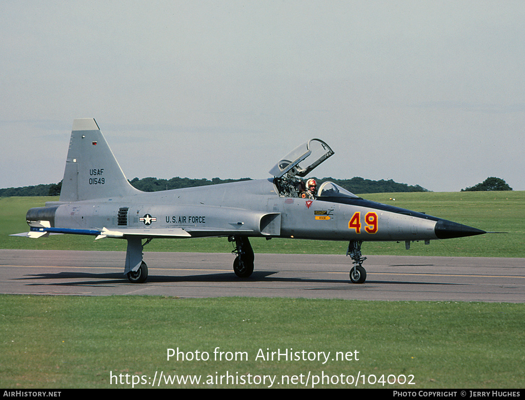 Aircraft Photo of 74-1549 / 01549 | Northrop F-5E Tiger II | USA - Air Force | AirHistory.net #104002