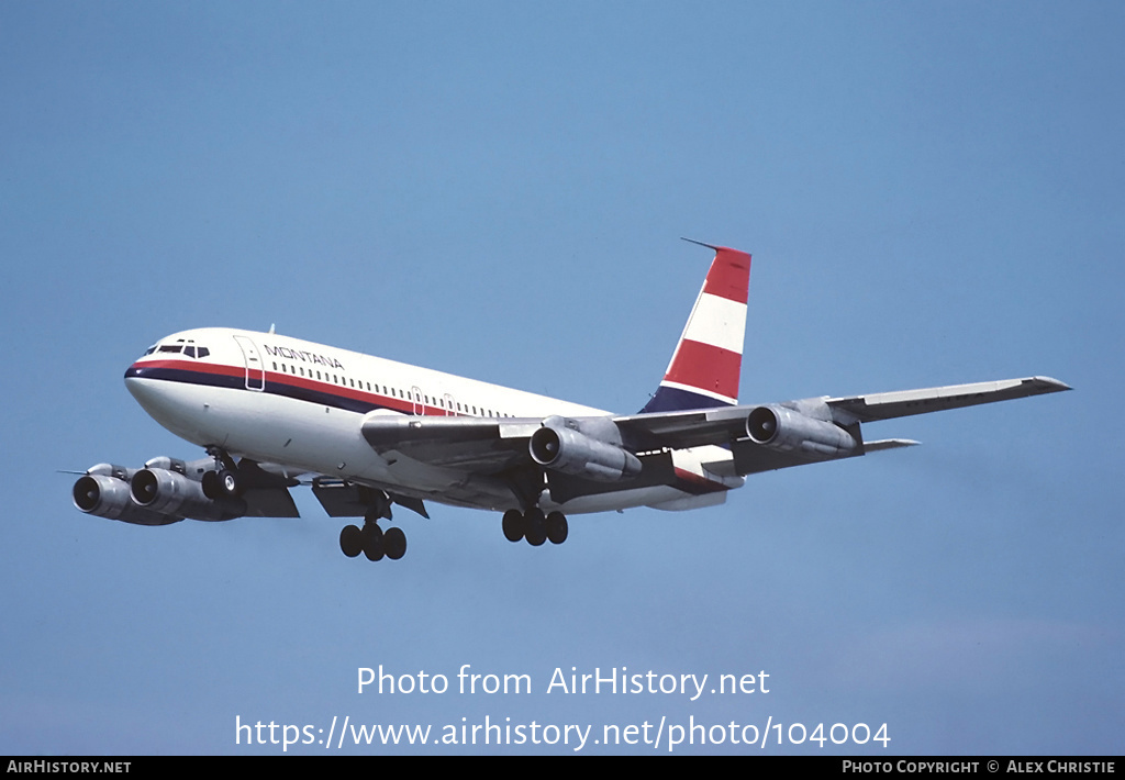 Aircraft Photo of OE-IRA | Boeing 707-138B | Montana Austria | AirHistory.net #104004