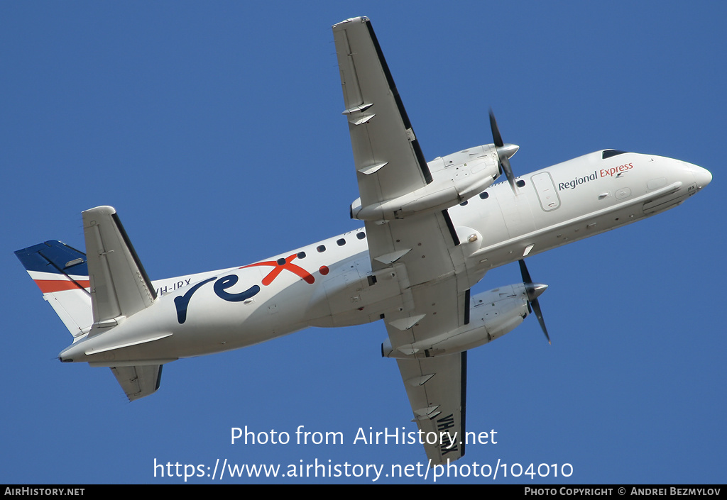 Aircraft Photo of VH-JRX | Saab 340B | REX - Regional Express | AirHistory.net #104010