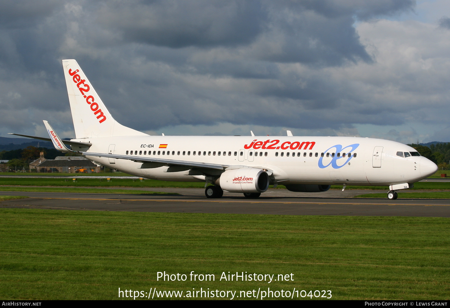 Aircraft Photo of EC-IDA | Boeing 737-86Q | Jet2 | AirHistory.net #104023