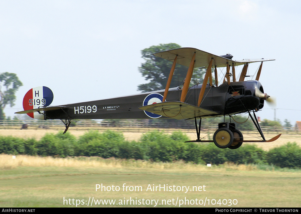 Aircraft Photo of G-ADEV | Avro 504K | UK - Air Force | AirHistory.net #104030