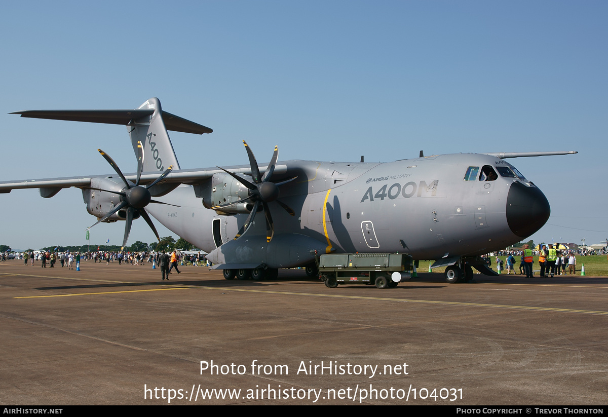 Aircraft Photo of F-WWMZ | Airbus A400M Atlas | Airbus | AirHistory.net #104031