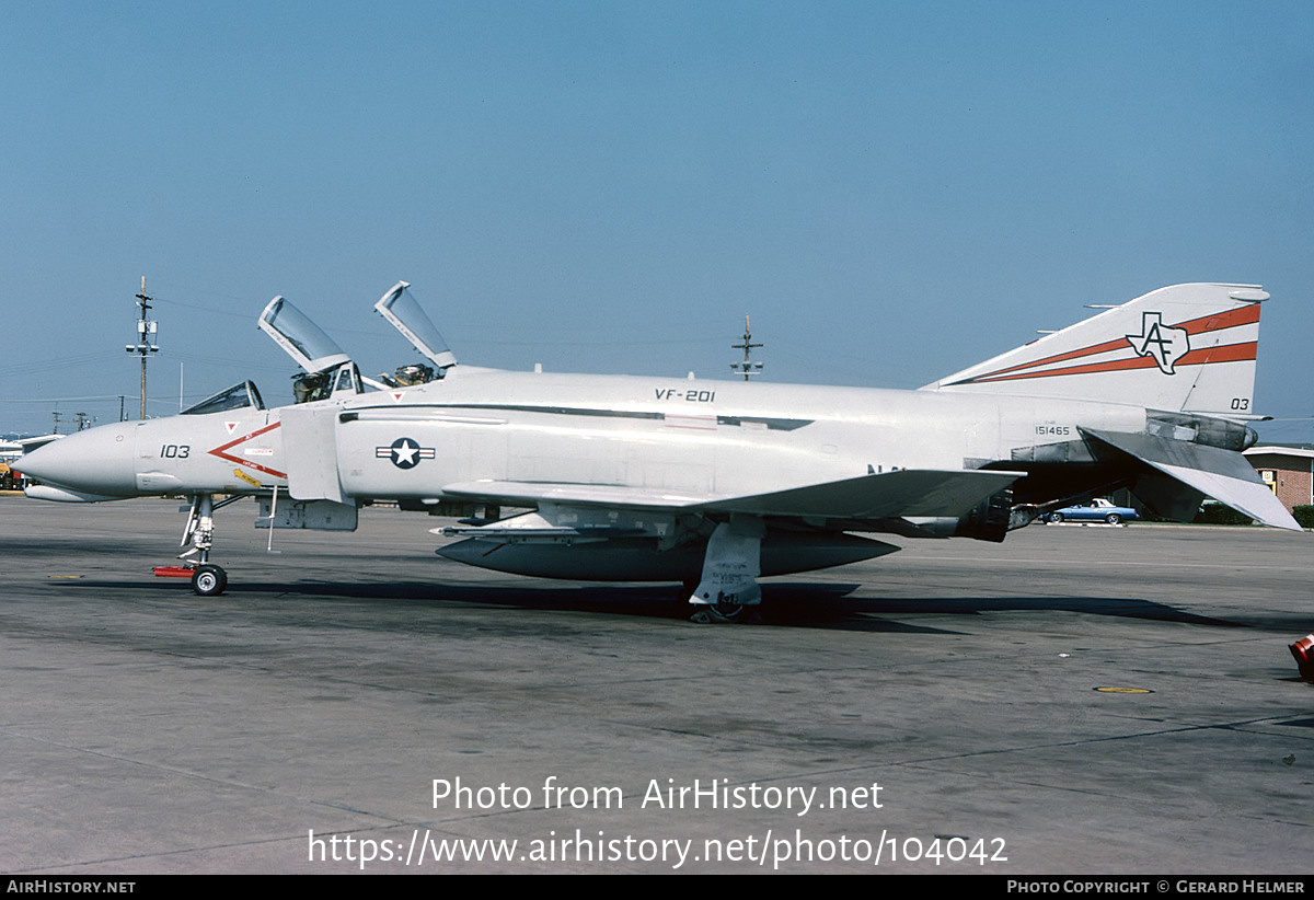 Aircraft Photo Of 151465 Mcdonnell F 4n Phantom Ii Usa Navy