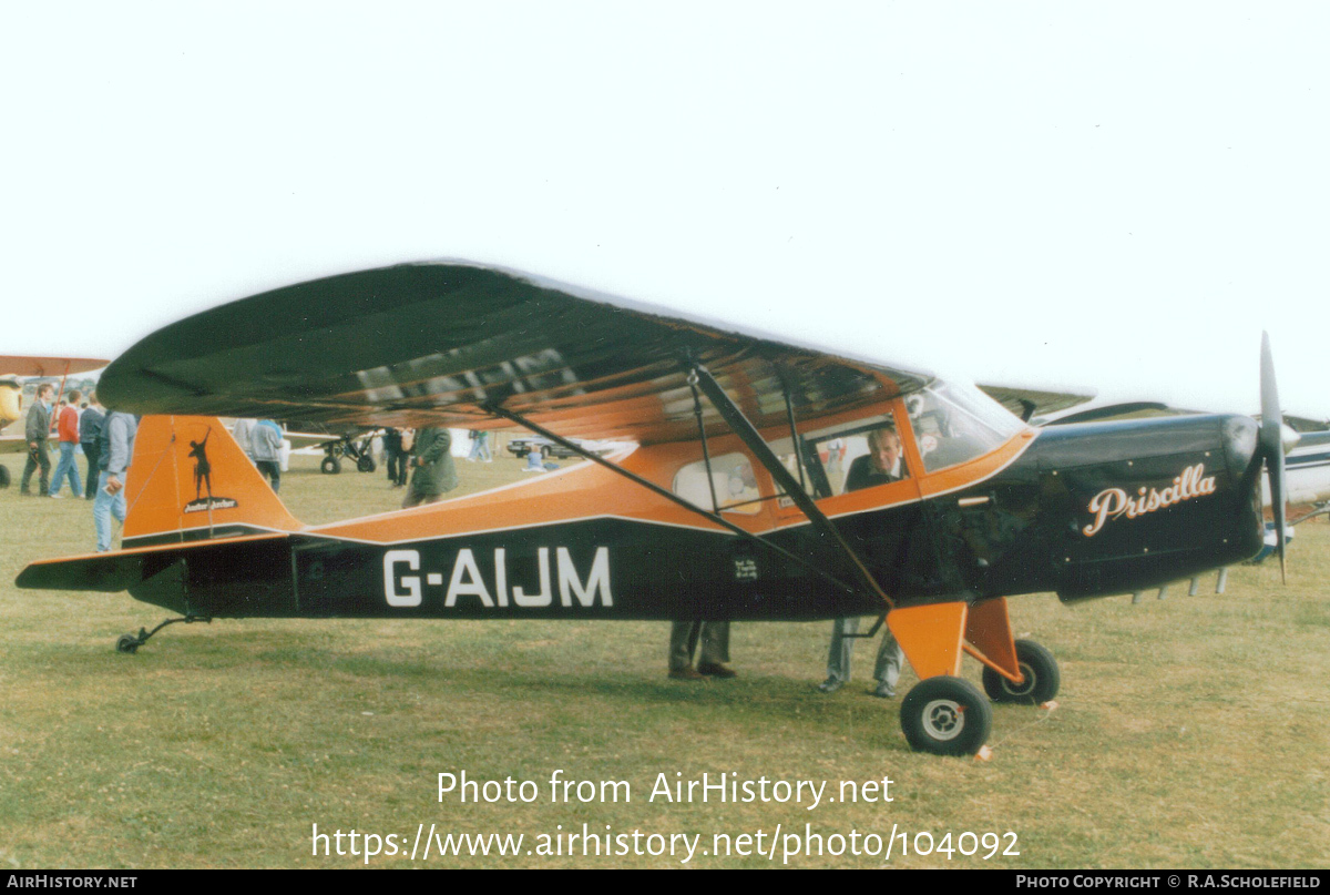 Aircraft Photo of G-AIJM | Auster J-4 Archer | AirHistory.net #104092