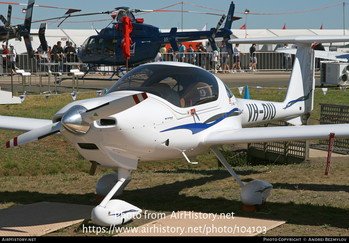 Aircraft Photo of VH-DIU | Diamond DA20C-1 Eclipse | AirHistory.net #104103