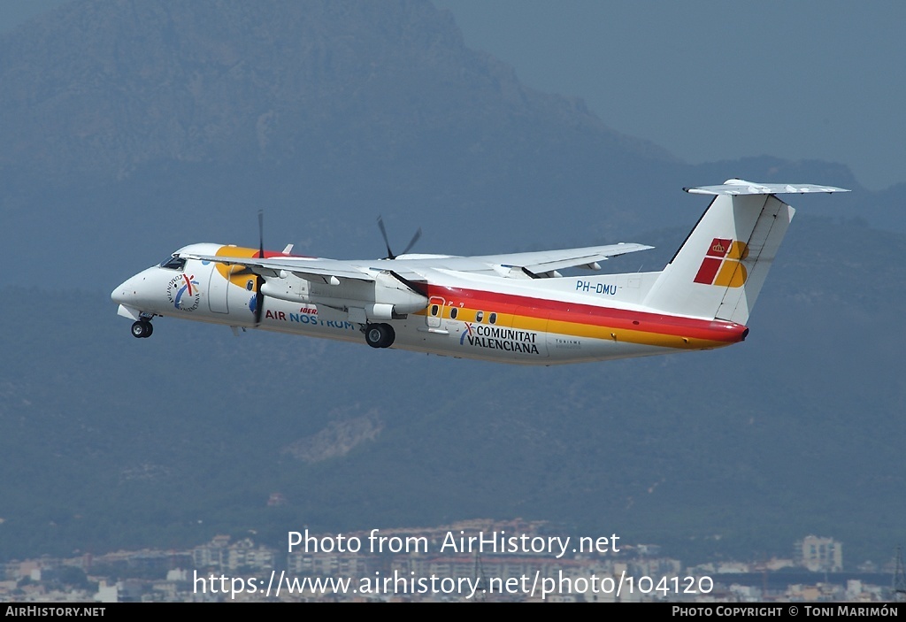 Aircraft Photo of PH-DMU | Bombardier DHC-8-315Q Dash 8 | Iberia Regional | AirHistory.net #104120