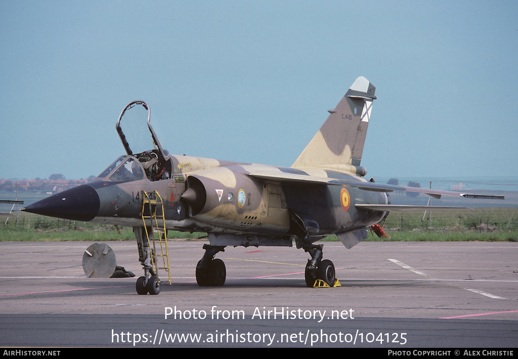 Aircraft Photo of C14-23 | Dassault Mirage F1CE | Spain - Air Force | AirHistory.net #104125