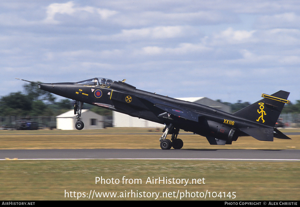 Aircraft Photo of XX116 | Sepecat Jaguar GR1A | UK - Air Force | AirHistory.net #104145