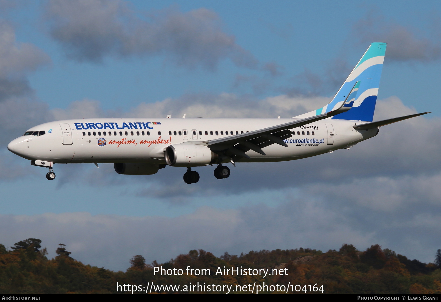 Aircraft Photo of CS-TQU | Boeing 737-8K2 | Euro Atlantic Airways | AirHistory.net #104164