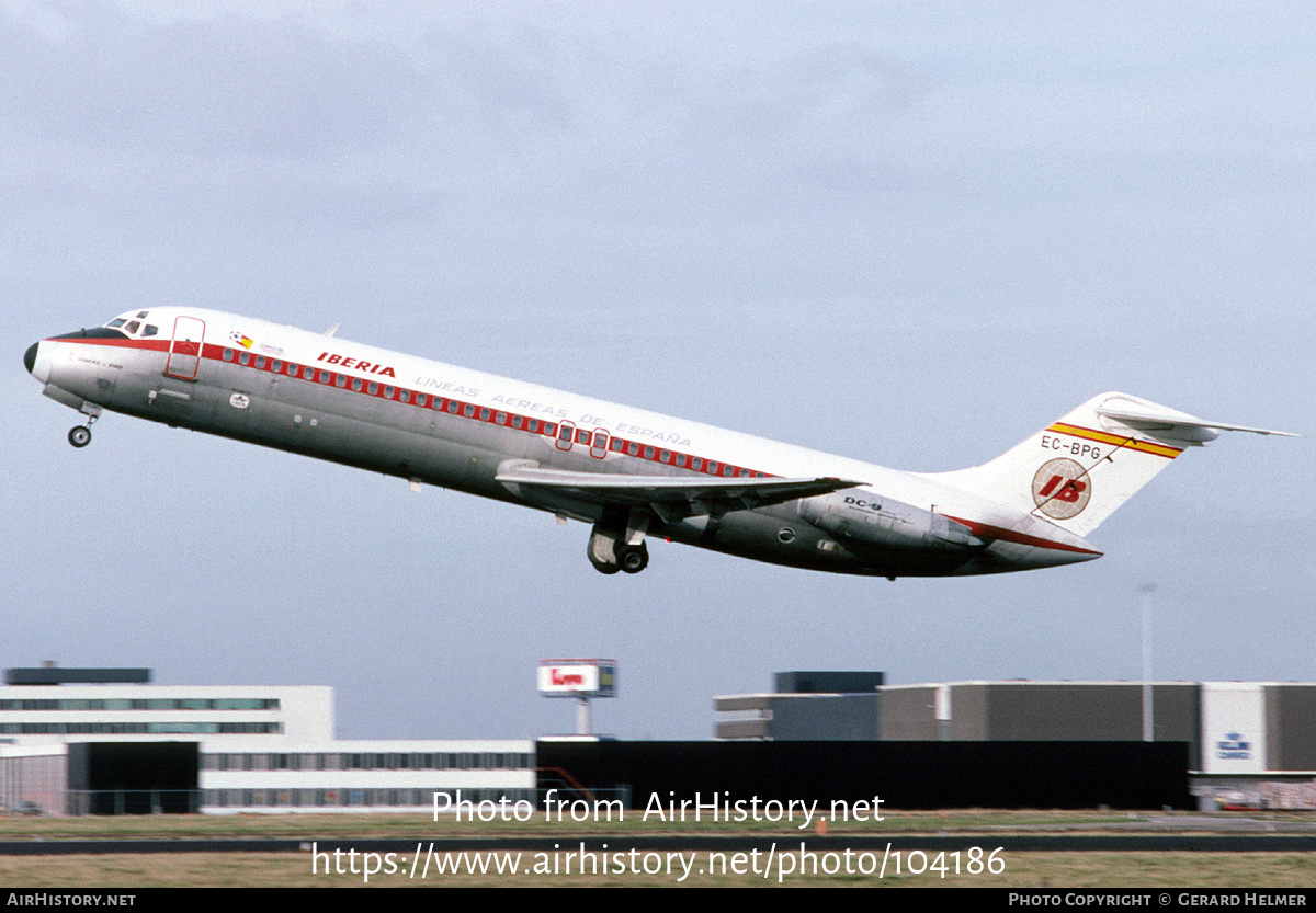 Aircraft Photo of EC-BPG | McDonnell Douglas DC-9-32 | Iberia | AirHistory.net #104186