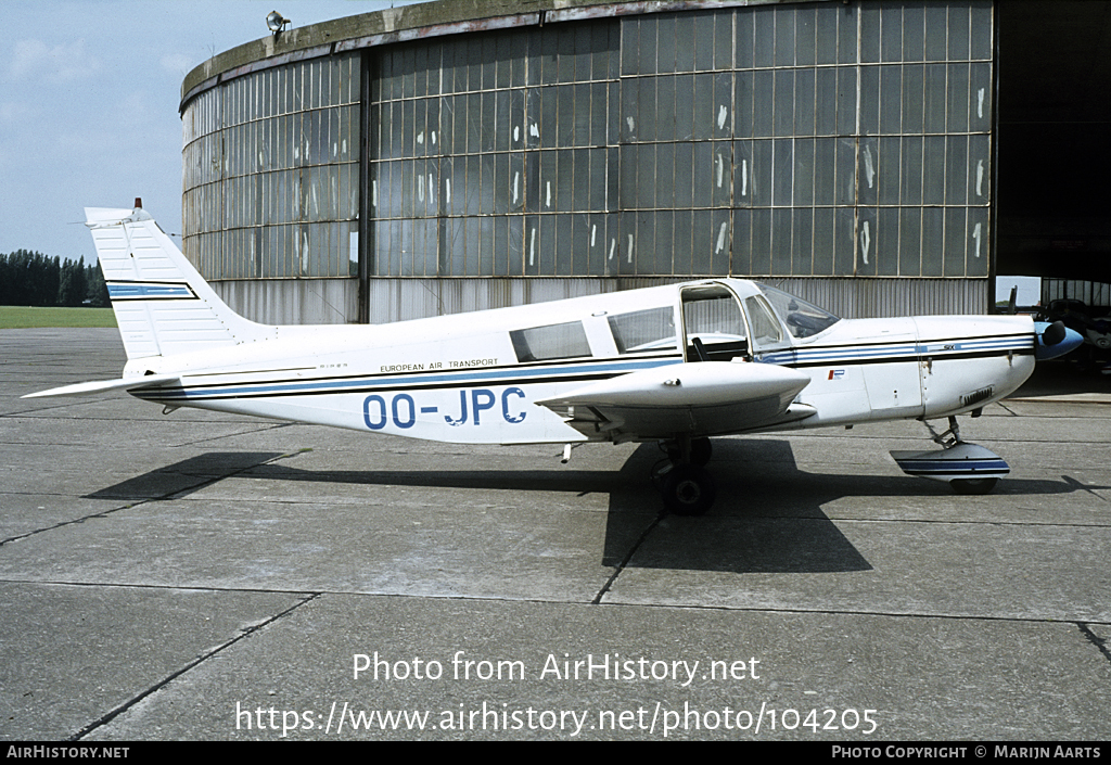 Aircraft Photo of OO-JPC | Piper PA-32-300 Cherokee Six E | European Air Transport - EAT | AirHistory.net #104205