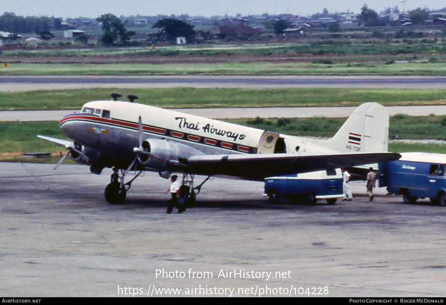 Aircraft Photo of HS-TDF | Douglas C-47A Skytrain | Thai Airways | AirHistory.net #104228