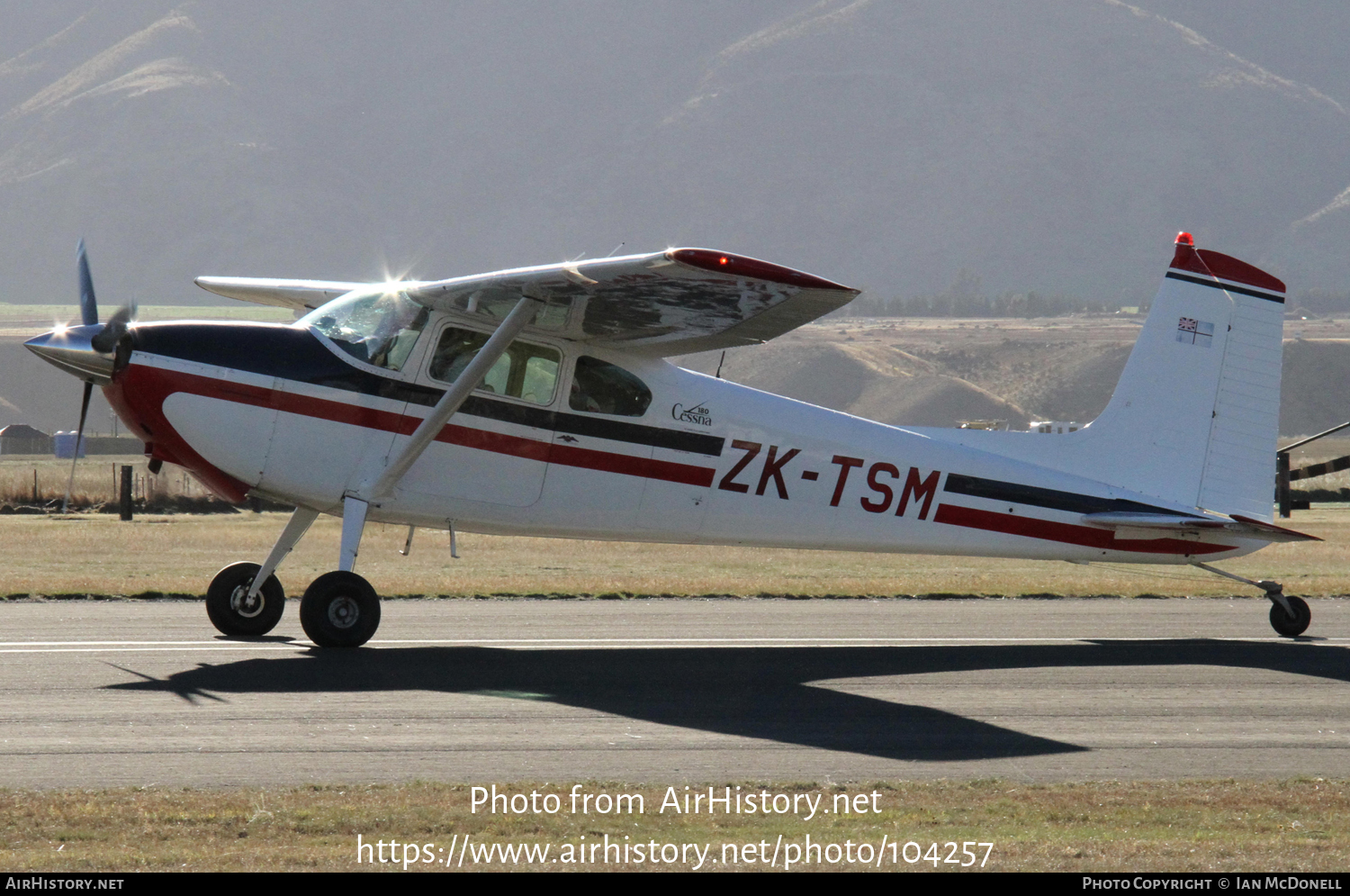 Aircraft Photo of ZK-TSM | Cessna 180A | AirHistory.net #104257