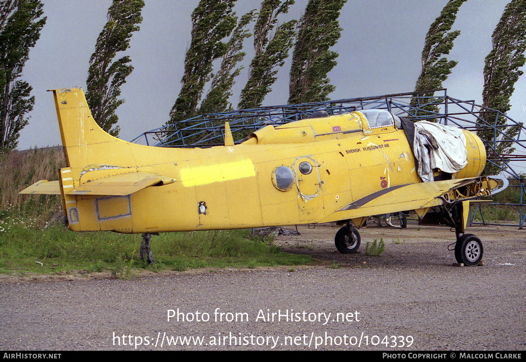 Aircraft Photo of G-BMFB | Douglas AD-4W Skyraider | Svensk Flygtjänst | AirHistory.net #104339