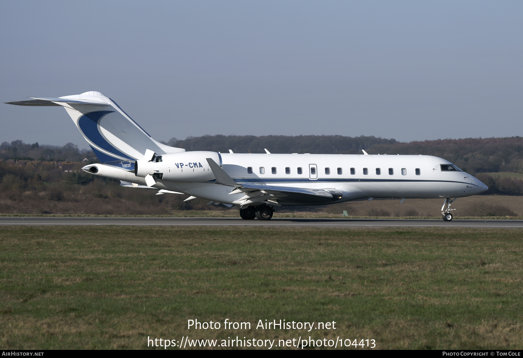 Aircraft Photo of VP-CMA | Bombardier Global 5000 (BD-700-1A11) | AirHistory.net #104413