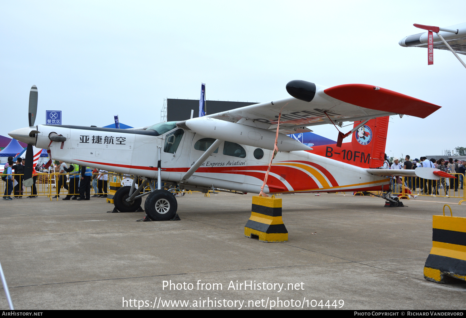 Aircraft Photo of B-10FM | Pilatus PC-6/B2-H4 Turbo Porter | Asian Express Aviation | AirHistory.net #104449