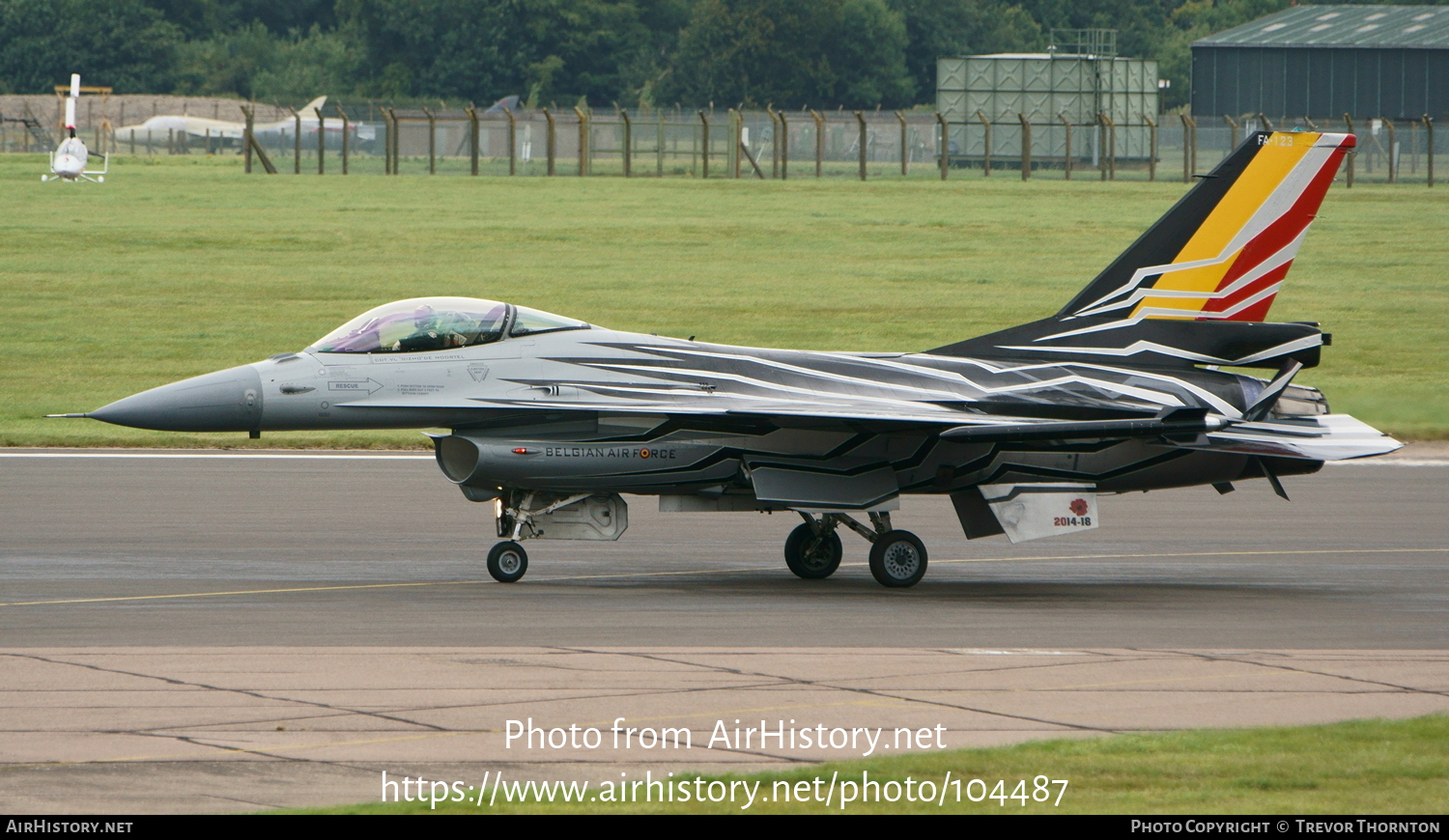 Aircraft Photo of FA-123 | General Dynamics F-16AM Fighting Falcon | Belgium - Air Force | AirHistory.net #104487