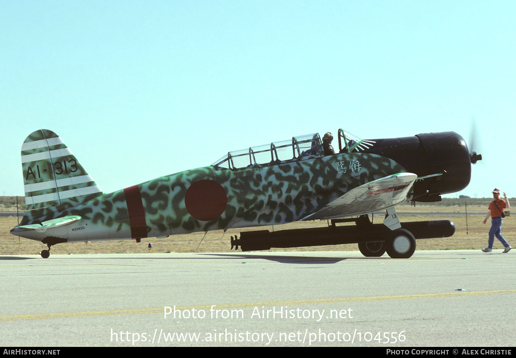 Aircraft Photo of N3242G | North American T-6 / B5N Kate (mod) | Confederate Air Force | Japan - Navy | AirHistory.net #104556