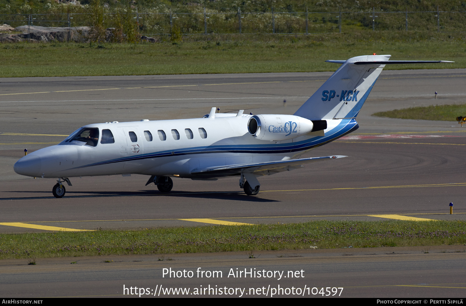 Aircraft Photo of SP-KCK | Cessna 525A CitationJet CJ2 | AirHistory.net #104597