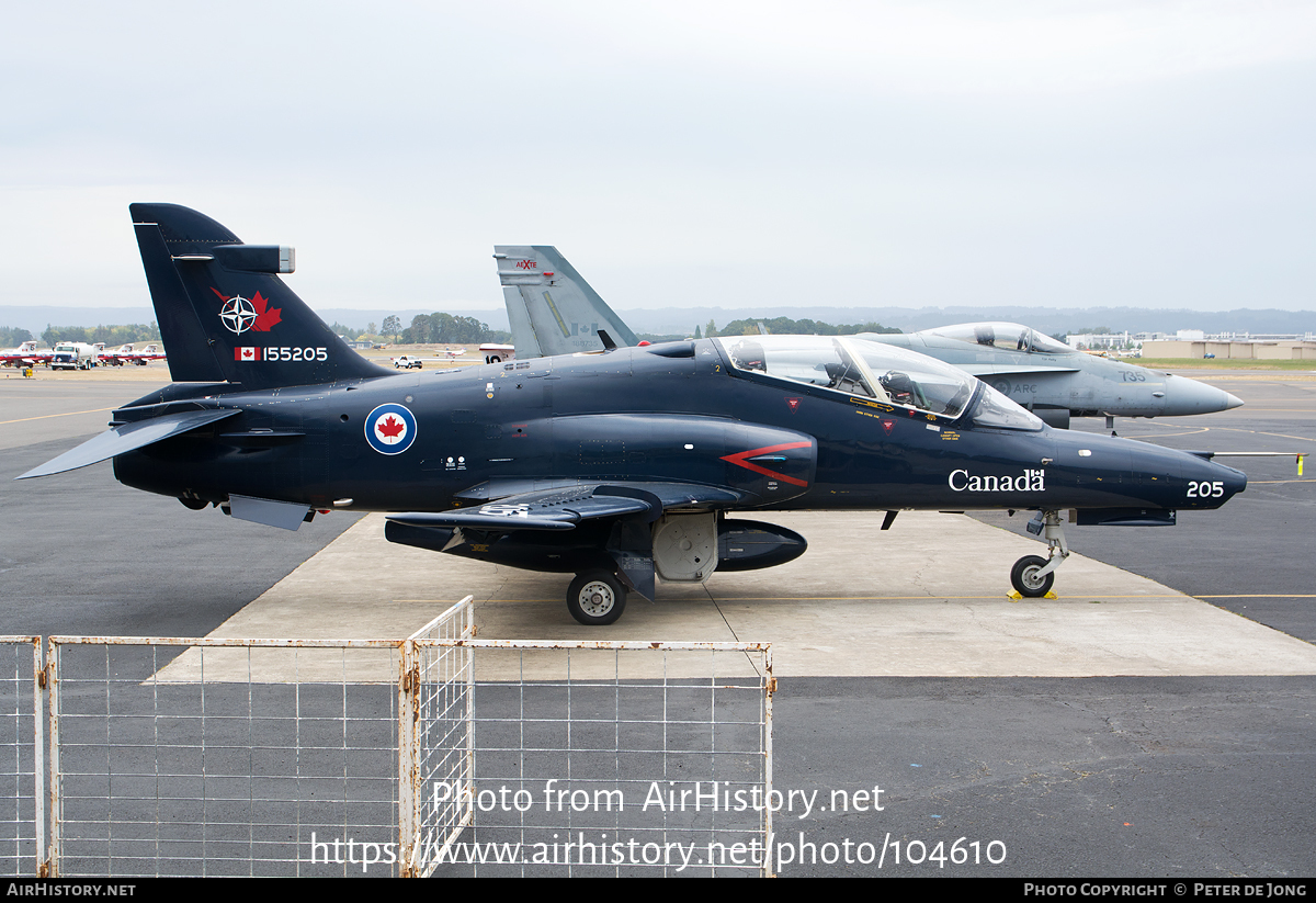 Aircraft Photo of 155205 | BAE Systems CT-155 Hawk | Canada - Air Force | AirHistory.net #104610