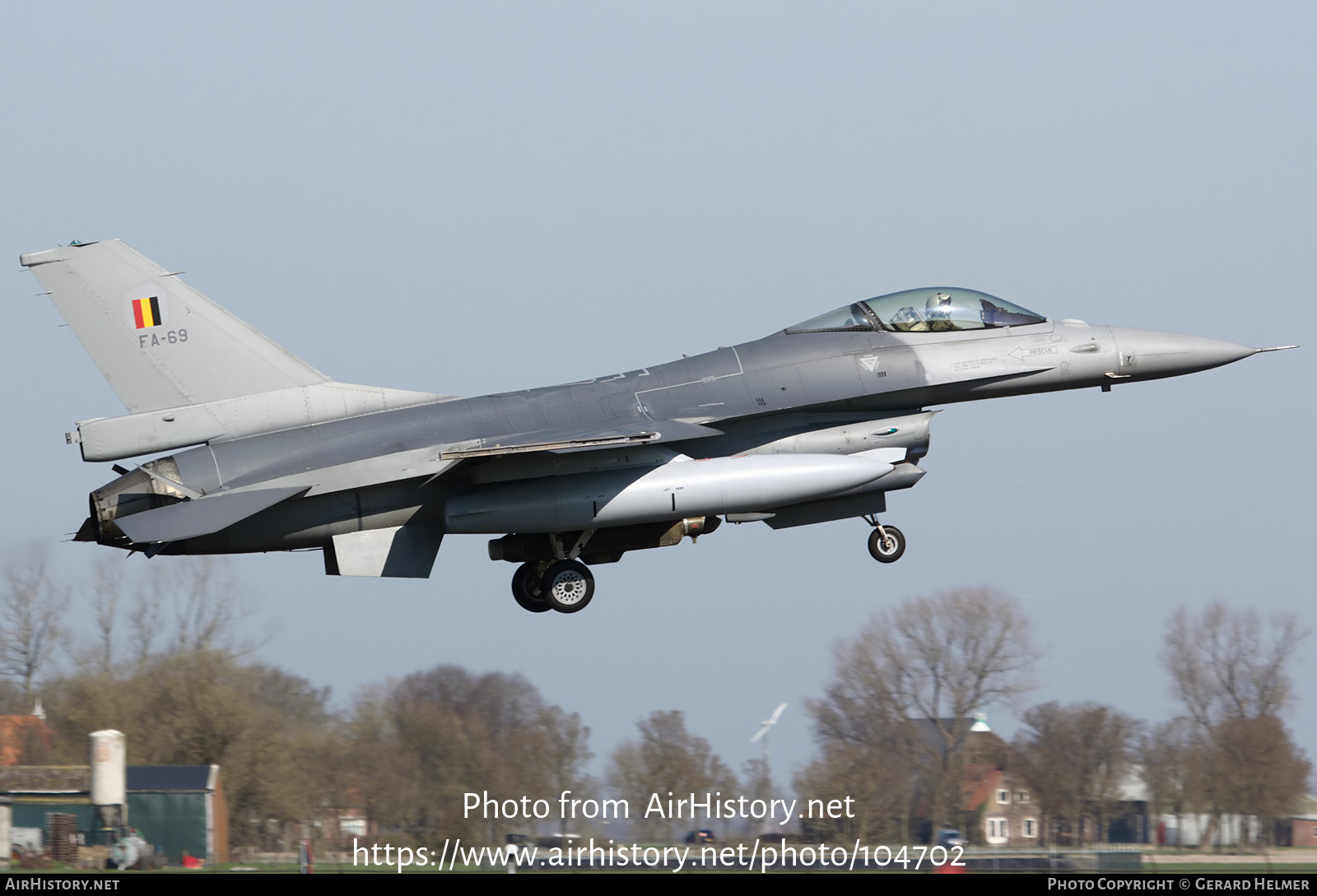 Aircraft Photo of FA-69 | General Dynamics F-16AM Fighting Falcon | Belgium - Air Force | AirHistory.net #104702