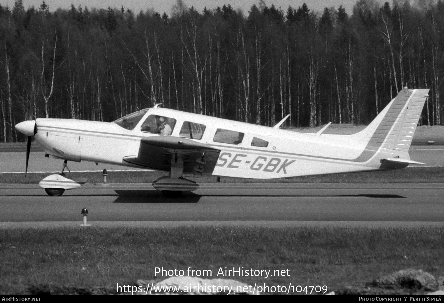 Aircraft Photo of SE-GBK | Piper PA-32-260 Cherokee Six | AirHistory.net #104709