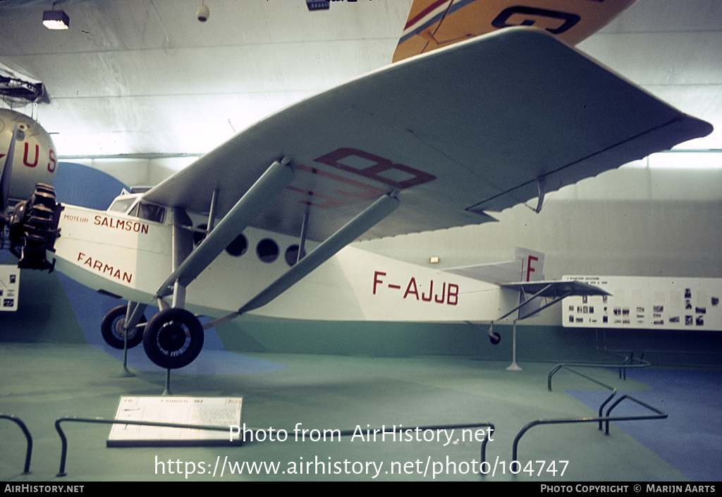 Aircraft Photo of F-AJJB | Farman F.192 | AirHistory.net #104747