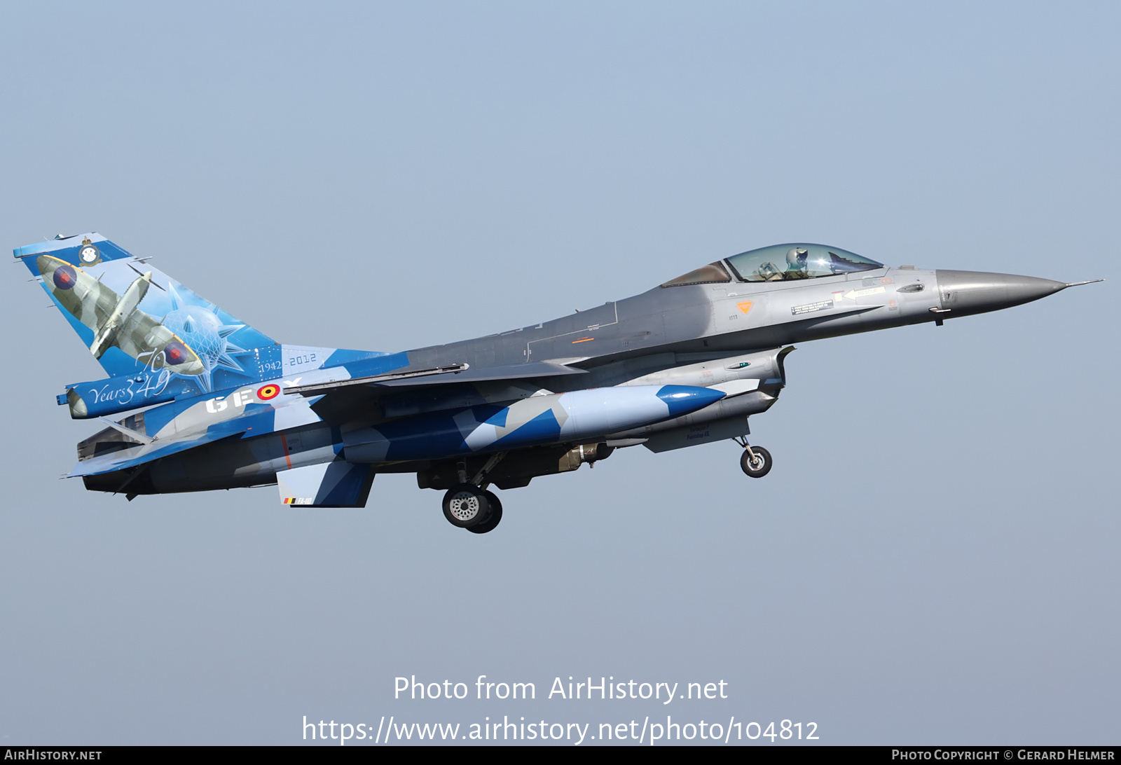 Aircraft Photo of FA-110 | General Dynamics F-16AM Fighting Falcon | Belgium - Air Force | AirHistory.net #104812