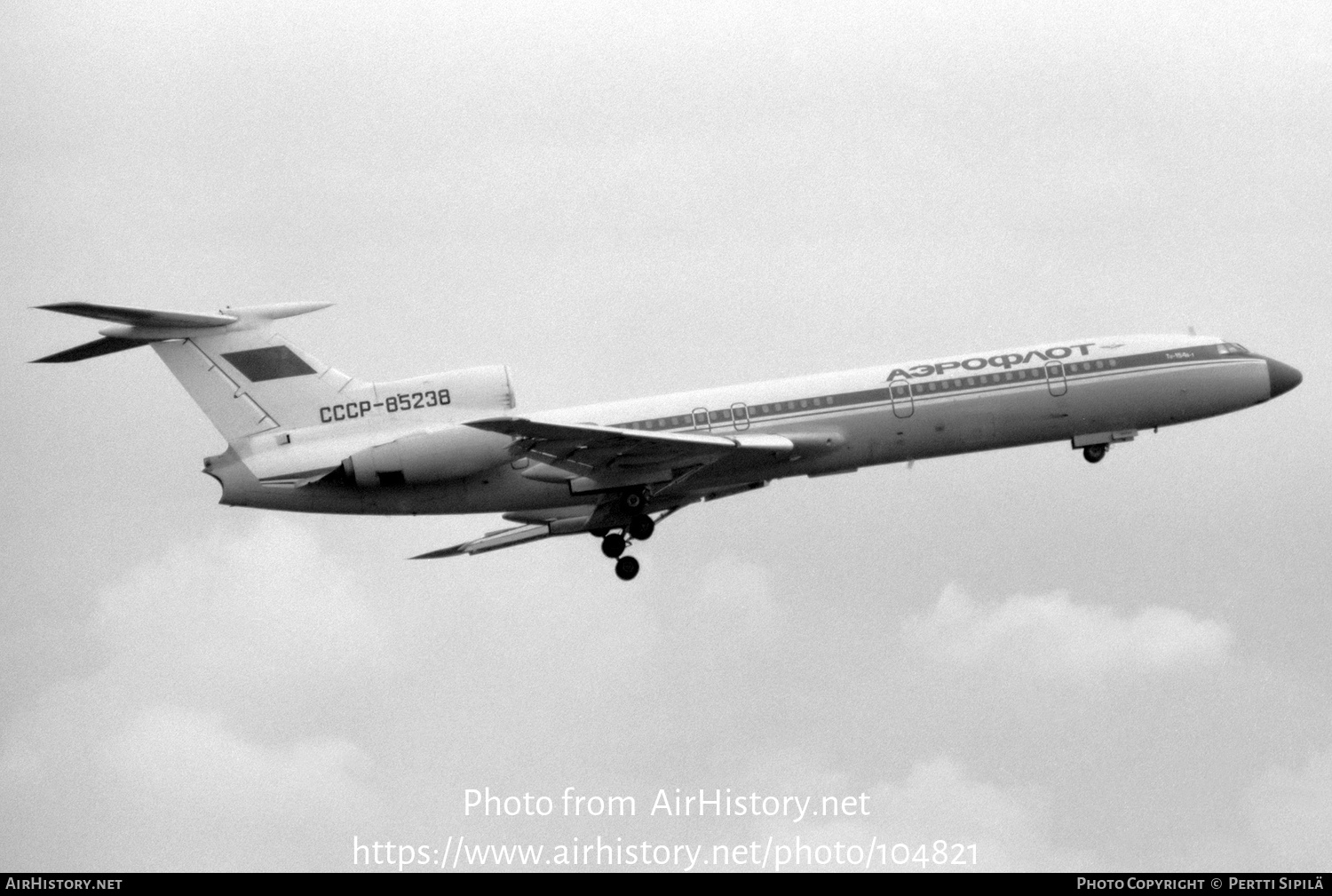 Aircraft Photo of CCCP-85238 | Tupolev Tu-154B-1 | Aeroflot | AirHistory.net #104821