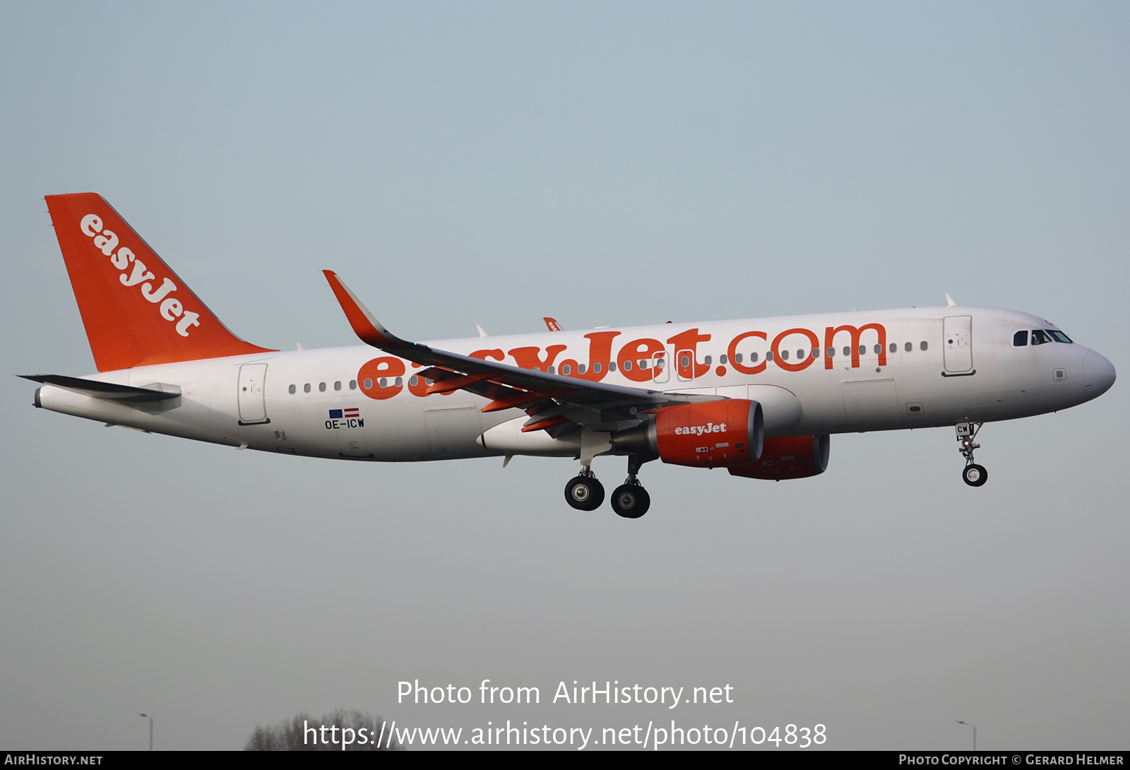 Aircraft Photo of OE-ICW | Airbus A320-214 | EasyJet | AirHistory.net #104838