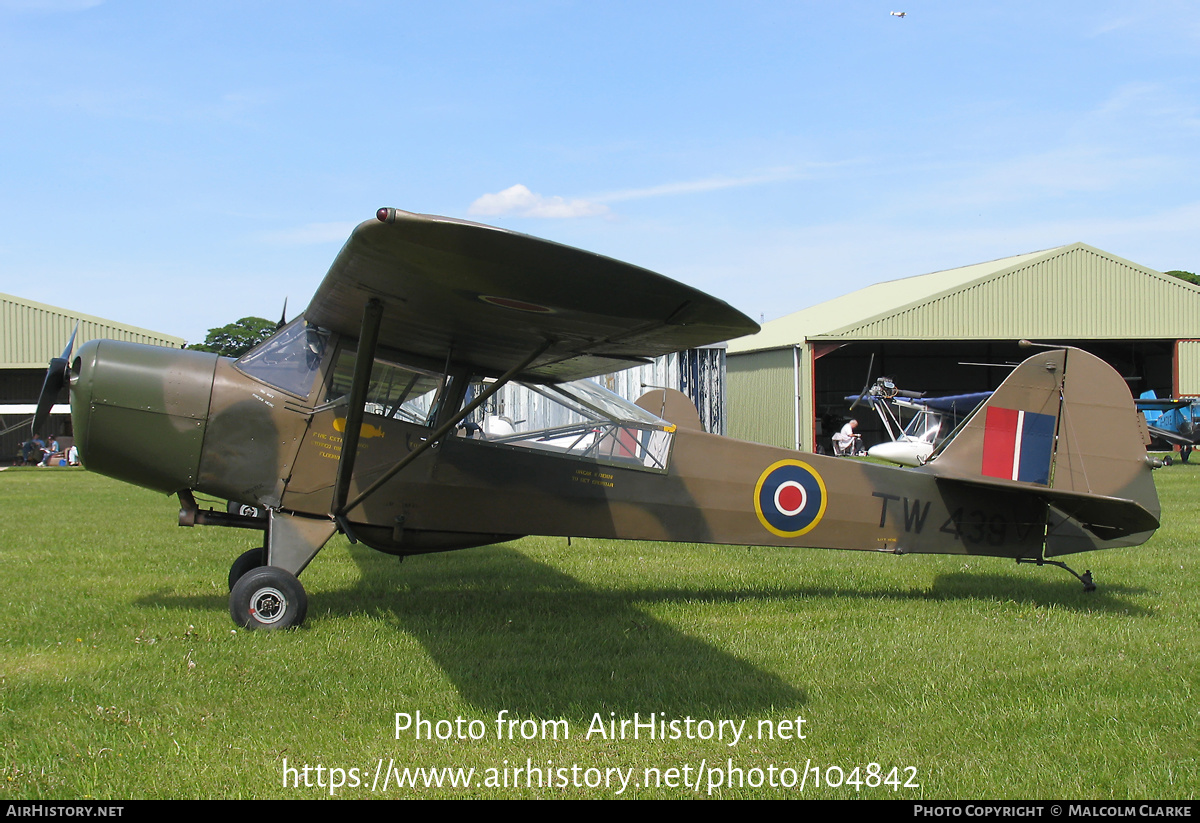 Aircraft Photo of G-ANRP / TW439 | Taylorcraft J Auster Mk5 | UK - Air Force | AirHistory.net #104842