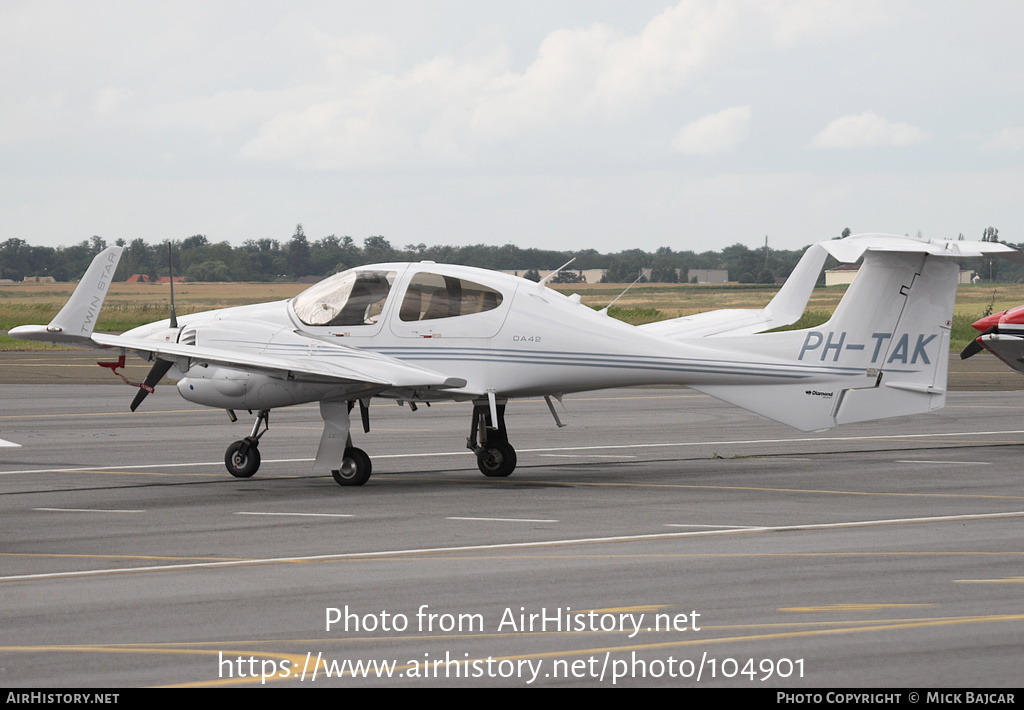 Aircraft Photo of PH-TAK | Diamond DA42 Twin Star | AirHistory.net #104901