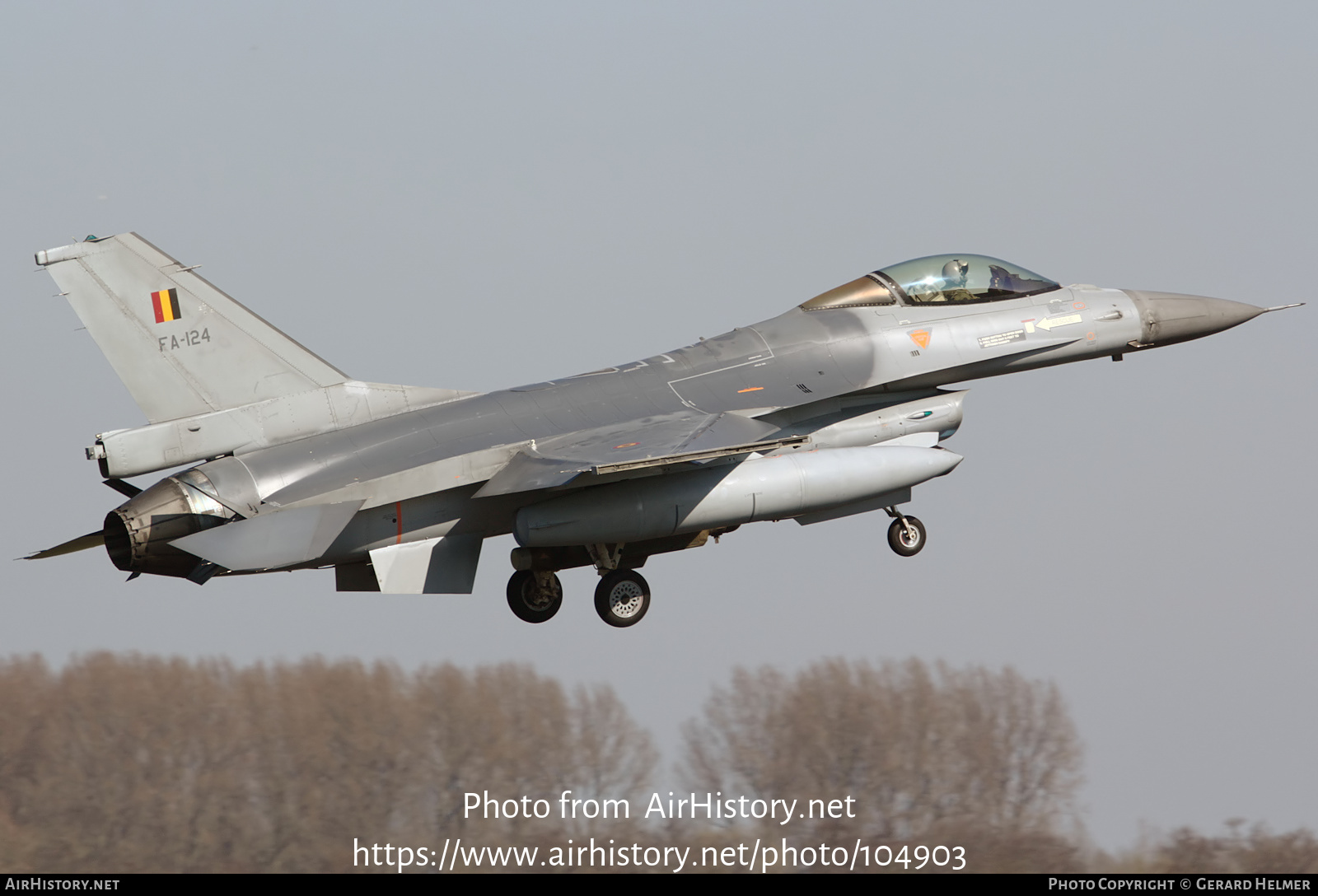 Aircraft Photo of FA-124 | General Dynamics F-16AM Fighting Falcon | Belgium - Air Force | AirHistory.net #104903